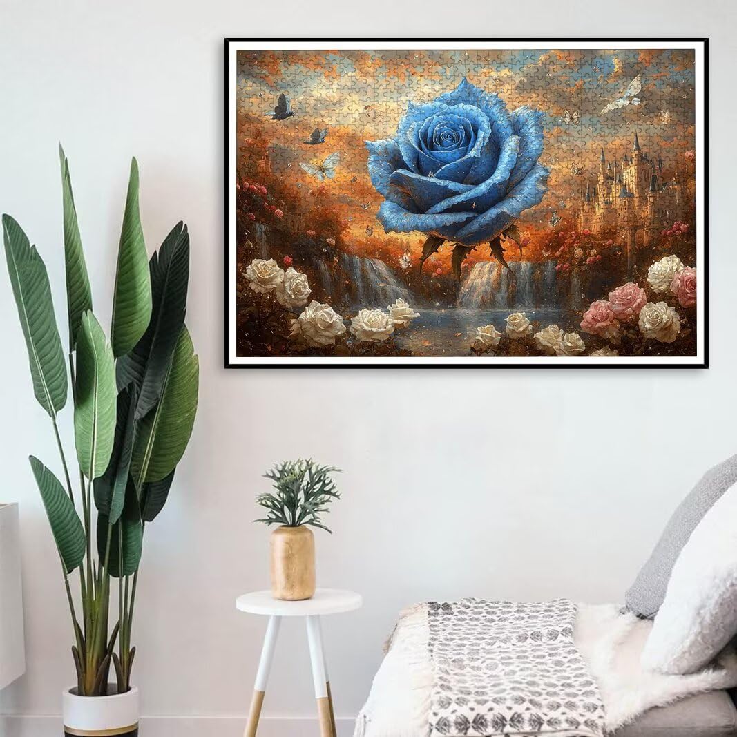 Puzzle Rosa, Puzzle 2000 Pezzi Adulti per Decor, Regalo Donna/Uomo -8724