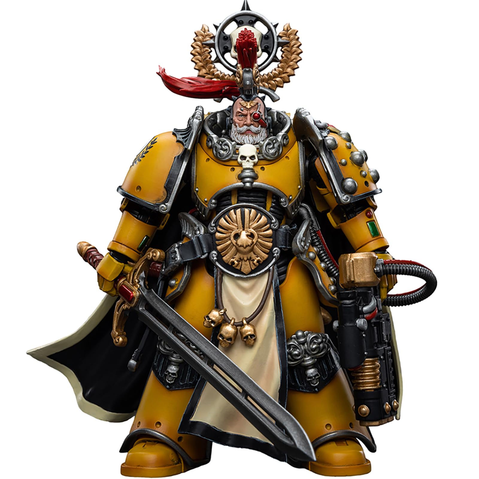 JOYTOY Warhammer 40k Ultramarines, Figura de acción a escala 1/18 del Primarca Roboute Guilliman de los Ultramarines, Dedicado a ti que amas coleccionar — view 19