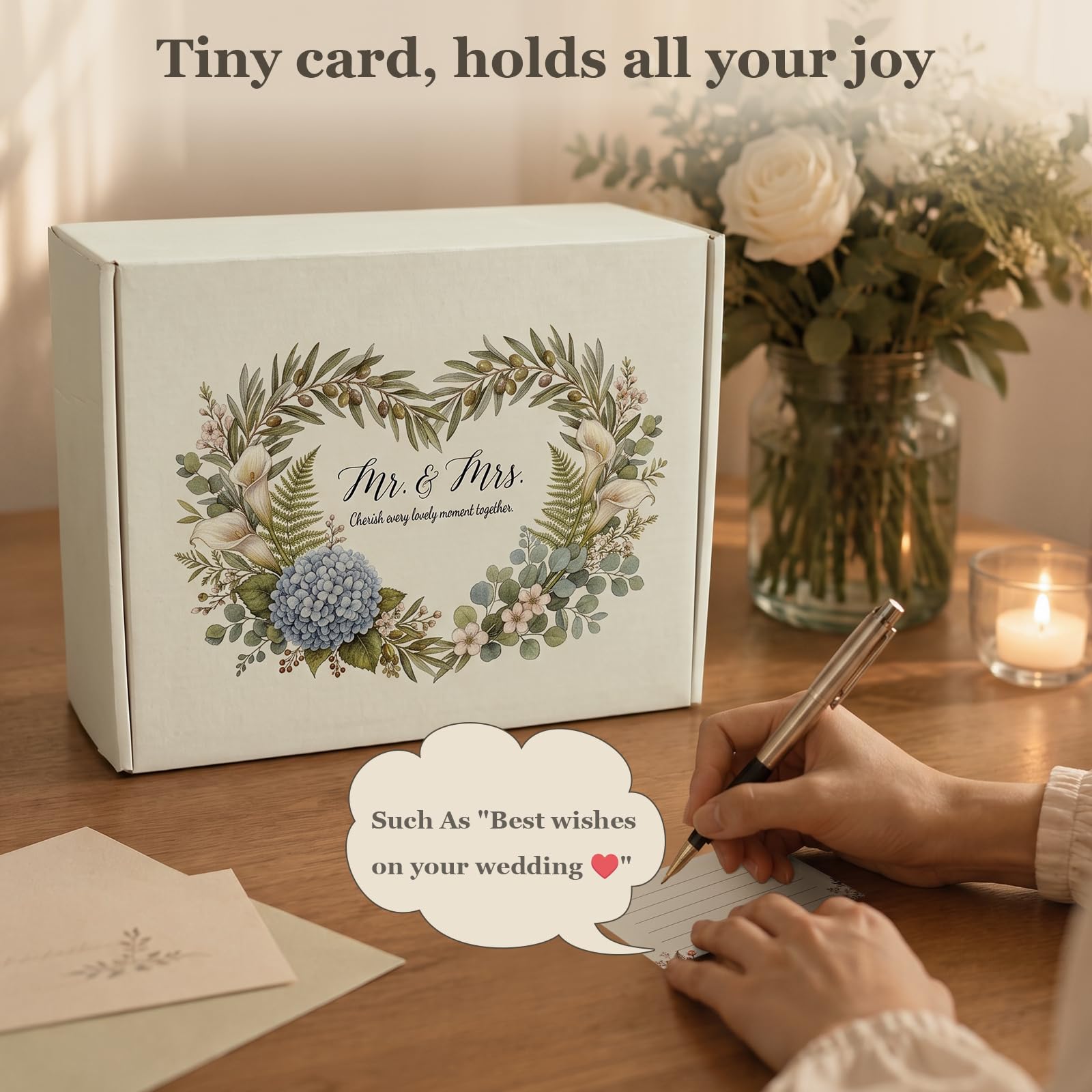 Ensemble cadeau de mariage pour couple de mariés, coffret cadeau Mr