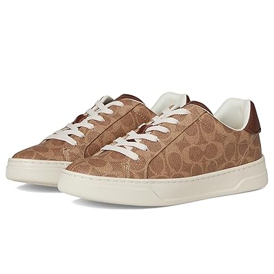 COACH High Line Signature Coated Canvas Sneaker Women