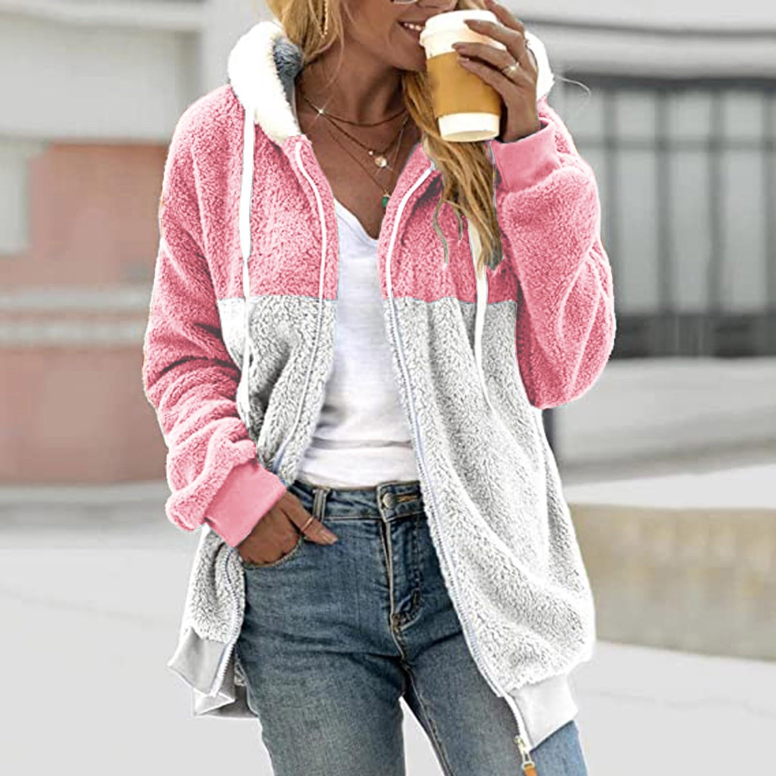 Chaqueta de entretiempo para mujer, elegante y cálida, chaqueta deportiva