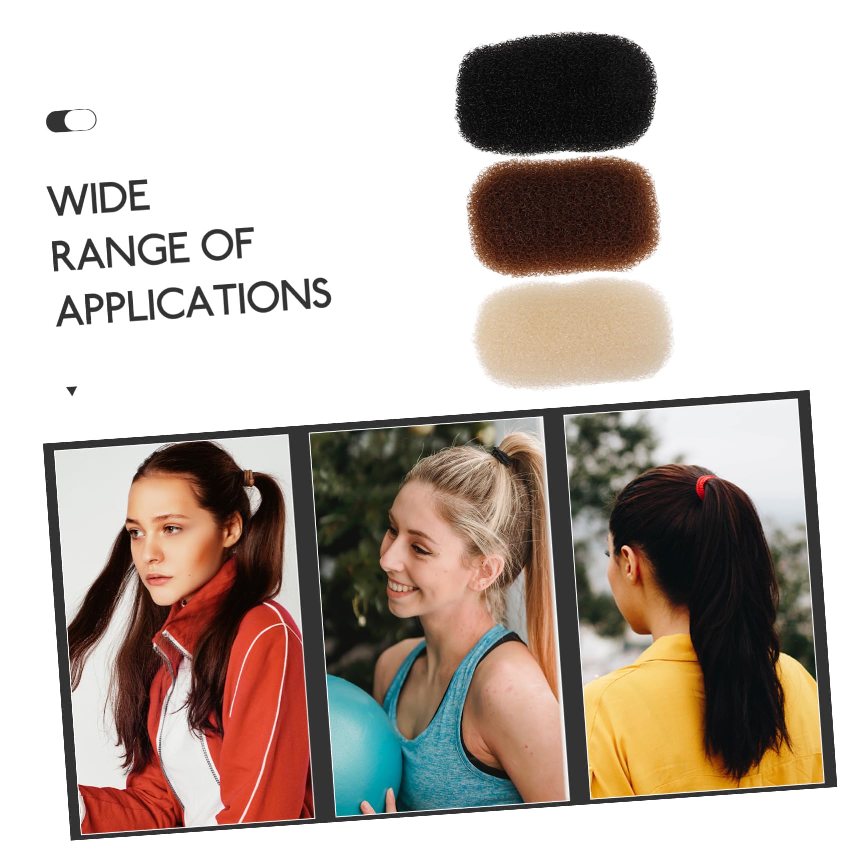 18piezas Clips Para Aumentar Volumen De Cabello Accesorios Para Peinados Base De Clips Para Mujeres Para Estilos Elegantes