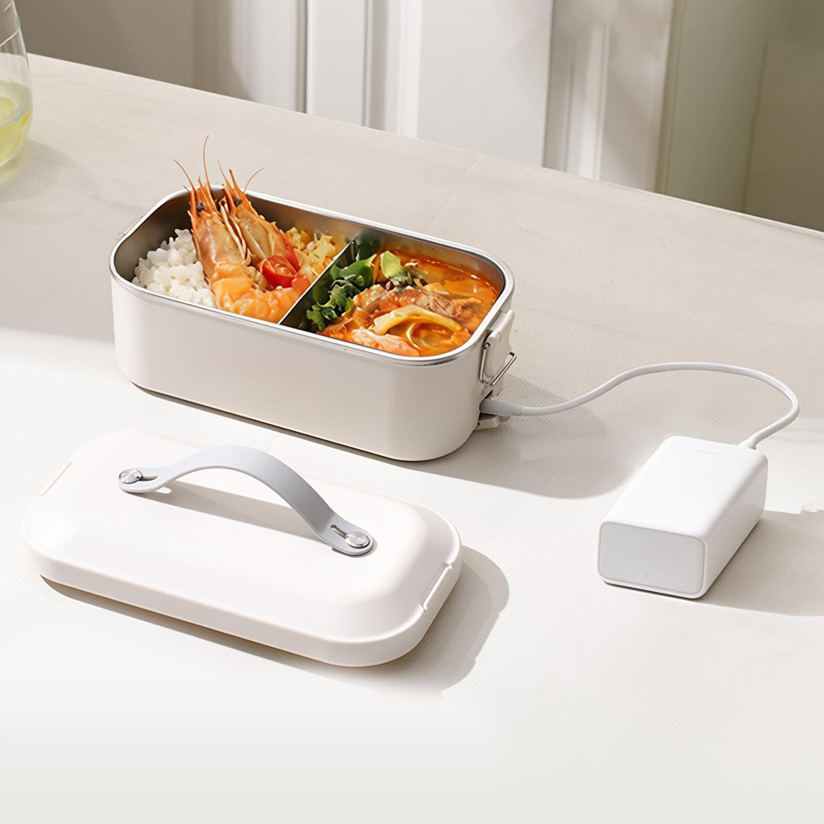 Portapranzo Scuola Contenitore Termico Per Cibo Portatile A Prova Di | Lunch Box Termico Per Adulti Al Lavoro In Ufficio A Scuola In Viaggio A Casa All'Aperto Campeggio Picnic