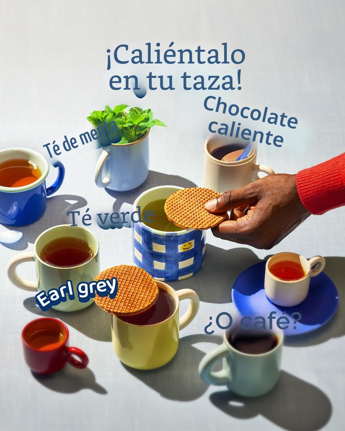 Daelmans Stroopwafels - Mini Stroopwafels - 200 piezas - Auténticos gofres de caramelo holandeses - Gofres de caramelo