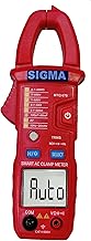 Sigma Instruments Digital Smart AC Clamp Meter Sigma Mtq 679 Trms,Red