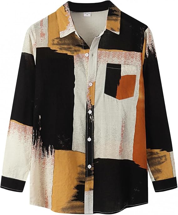 Amazon 秋服 メンズ シャツ 長袖 ワイシャツ ヒョウ柄 総柄 プリント 開襟シャツ ハワイ風 柄シャツ おしゃれ ビジネス Yシャツ ストリート系 プリントシャツ ゴルフ 通勤 長袖シャツ オープンカラー シャツ 人気 カジュアル トップス シャツ 通販 Amazon 秋服 メンズ シャツ 長袖 ワイシャツ ヒョウ柄 総柄 プリント 開襟シャツ ハワイ風 柄シャツ おしゃれ ビジネス Yシャツ ストリート系 プリントシャツ ゴルフ 通勤 長袖シャツ オープンカラー シャツ 人気 カジュアル トップス シャツ 通販