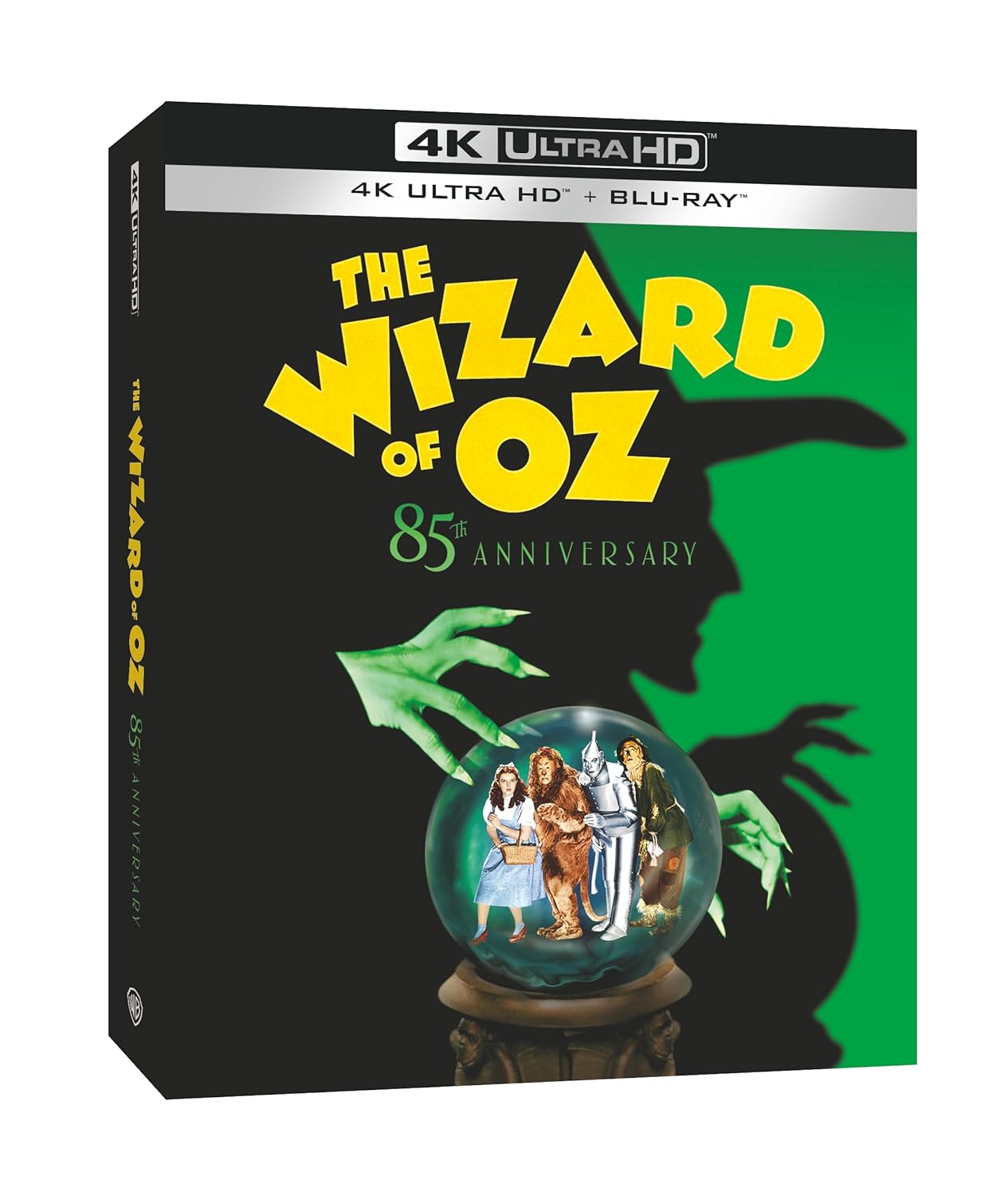 The Wizard of Oz 85th Anniversary Theatre Edition with Steelbook [4K Ultra HD] [1939] [Blu-ray] [Region Free]