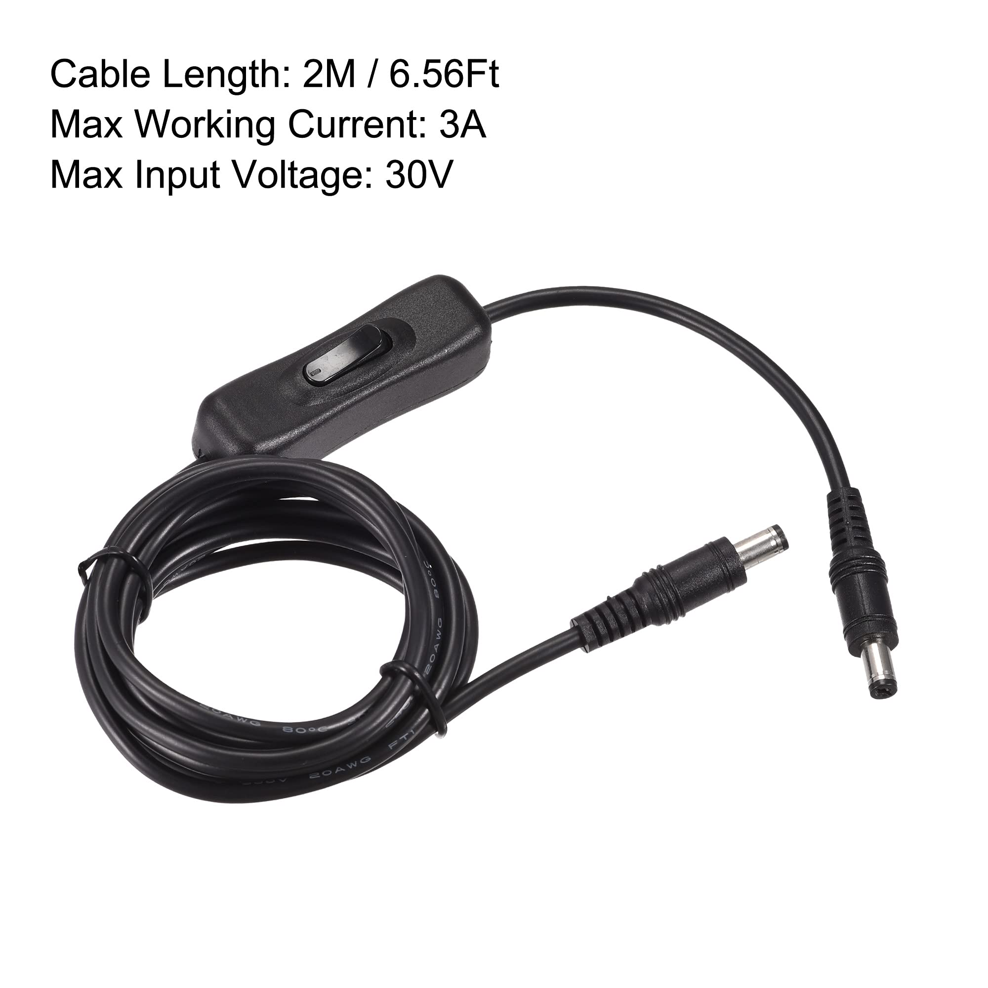 2x USB-Verlängerungskabel Mit Ein/Aus-Schalter – 2 Meter, Für LED-Lampen & Mehr