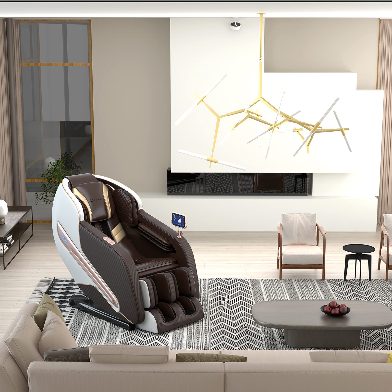 Real Relax Massage Chair, Zero Gravity SL Track Massage Chair, Full