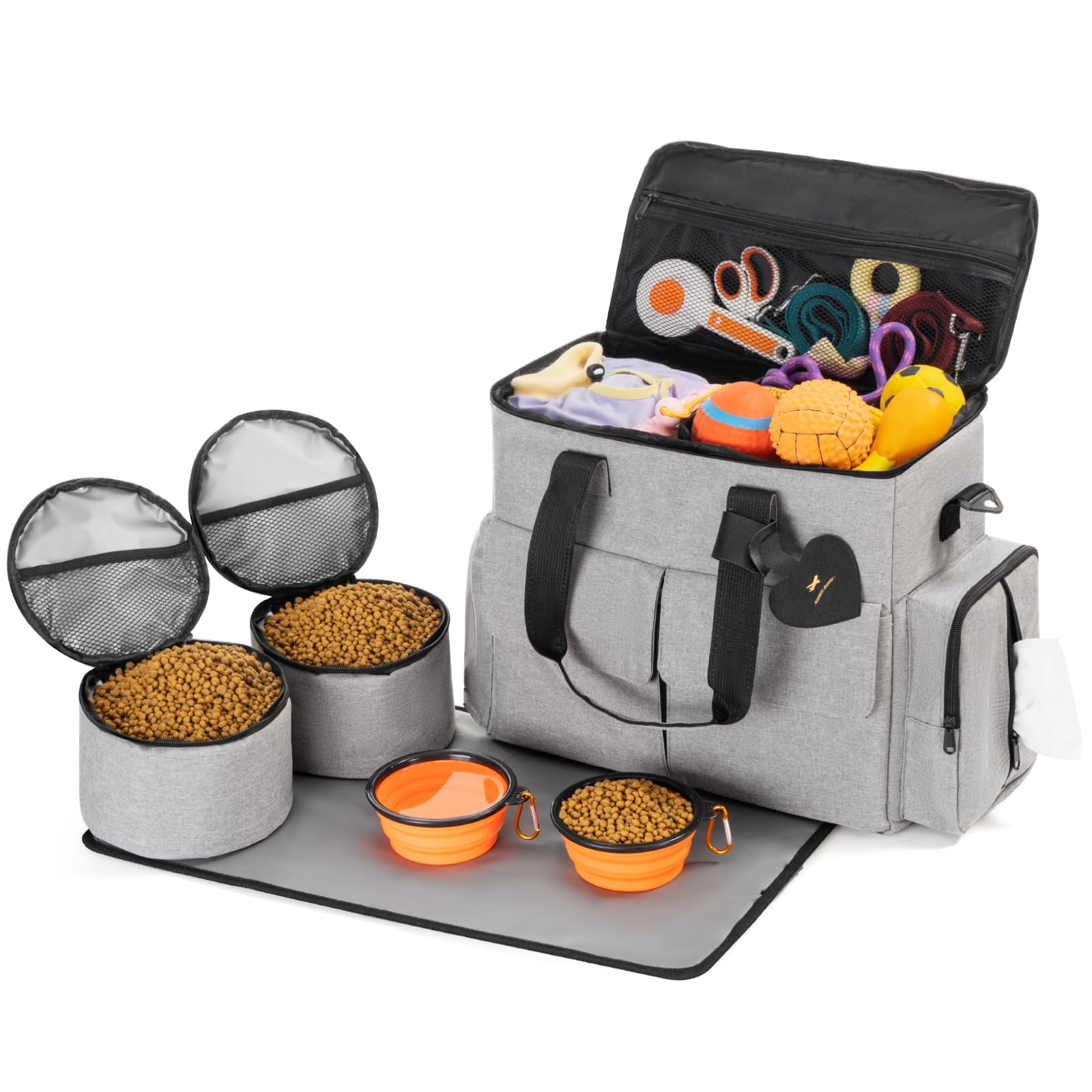 Uross Sac de Voyage pour Chien - Sacs pour Chien pour Les Voyages - Sac de Voyage pour Animaux de Compagnie - Sac à Dos de Voyage pour Chien - Sac de Voyage - Sac de Voyage - Sac de Voyage pour Chien