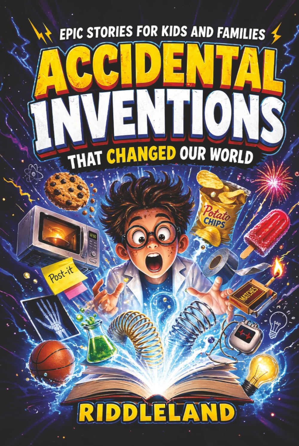 Epic Stories For Kids and Family - Accidental Inventions That Changed Our World: Fascinating Origins of Inventions to Inspire Young Readers (Books For Curious Kids)