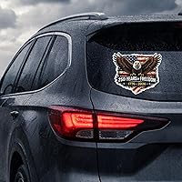 Vista 6 de USA 250th Anniversary Car Decal Set of 2 – Patriotic Eagle 1776-2026 Sticker, American Flag Auto Decals, 250 Years of Freedom Vinyl Sticker for Car