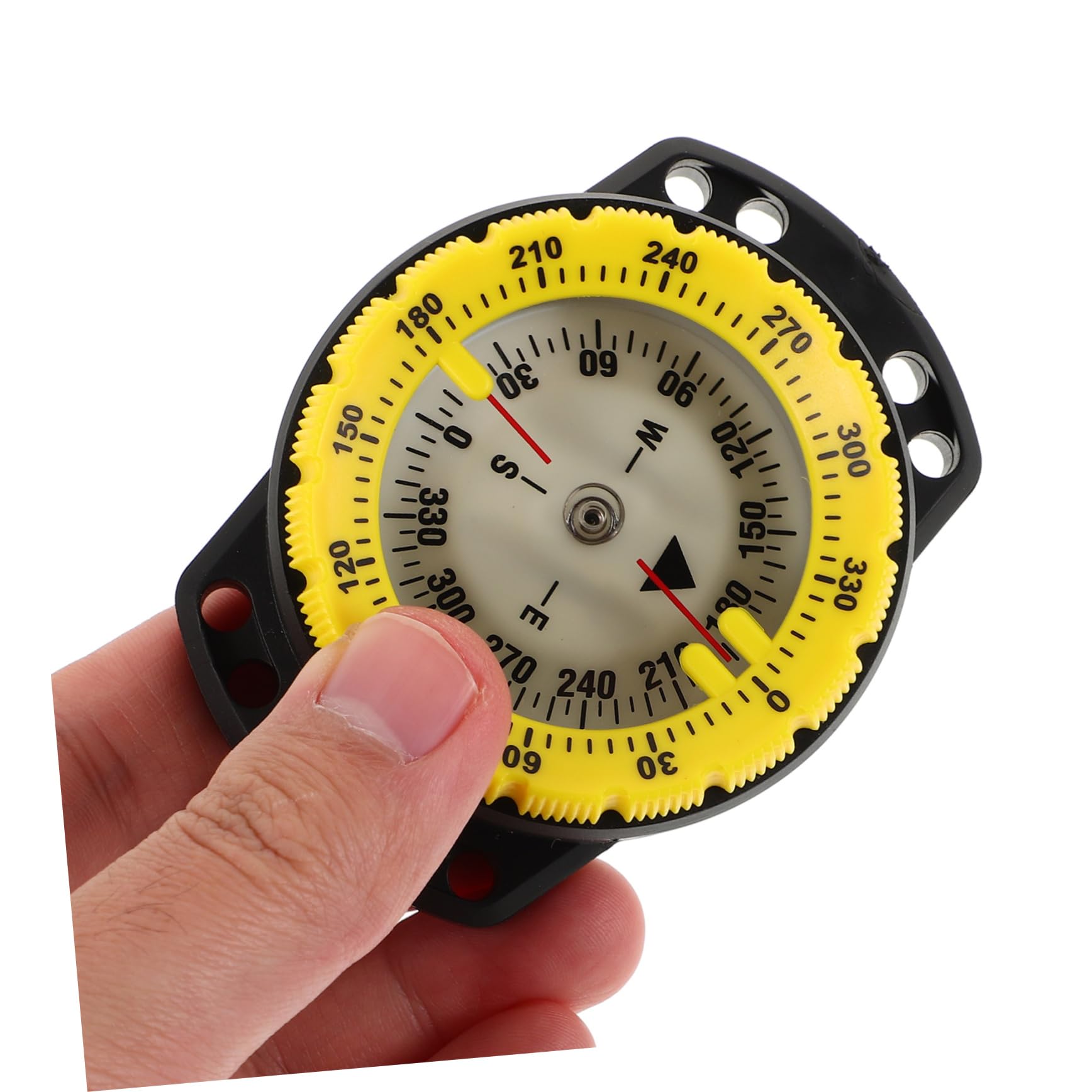 BESPORTBLE Reloj con Brújula de Buceo Brújula Compacta con Banda Elástica para Kayak y Senderismo Exteriores