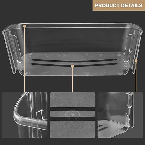 Vista 8 de AMI PARTS 240363702 Contenedor de estante para puerta de refrigerador Frigidaire, Kenmore Refrigerator - Reemplaza 240363704, 240363705, 240363708