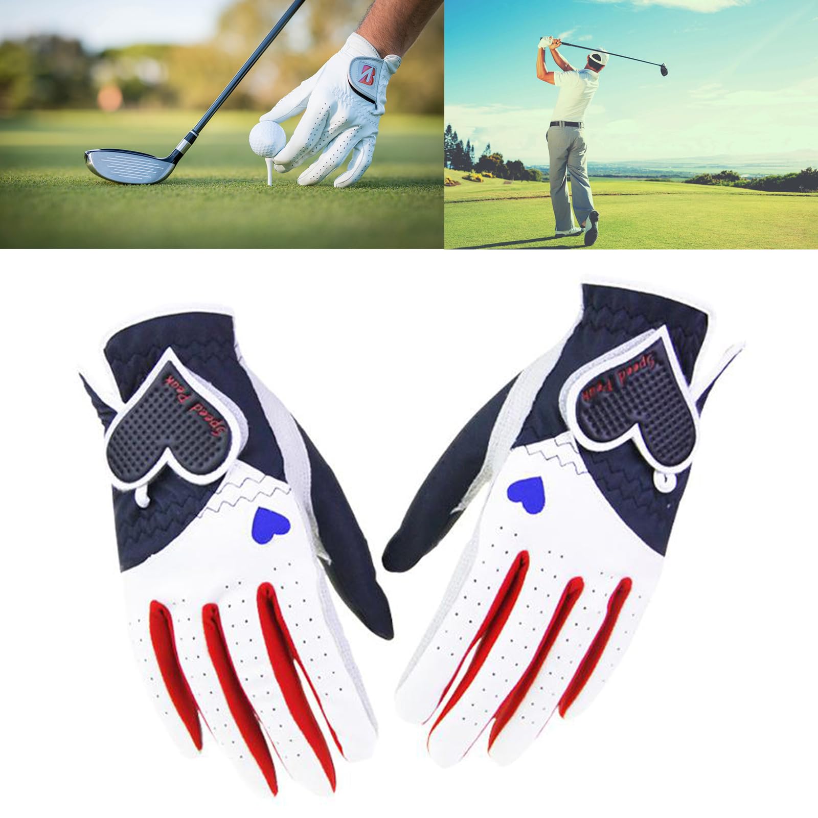 1 PU Oder Rechtshänder Fast Wetterfeste Golfhandschuhe rutschfest