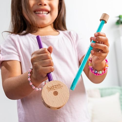 Miniatura 8 de TINKERTOY - Juego de construcción retro de lata - 50 piezas