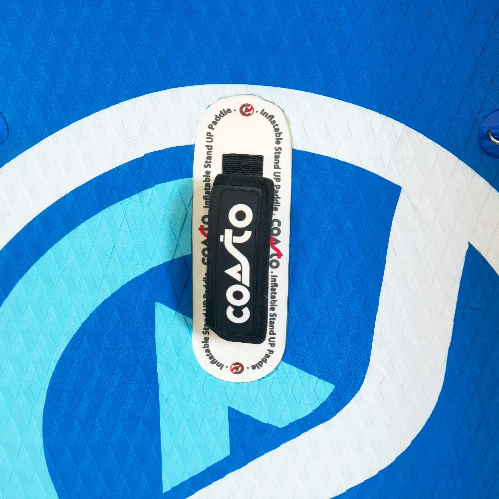 Coasto - Sup Stand Up Paddle Gonflable Hook 7'5 PB-CHOK75B pour Enfant - Planche Pneumatique Dropstitch Couche Fusionnée - Pack Pagaie, Leash, Pompe, Sac de Transport et Kit - 226 x 66 x 10 cm