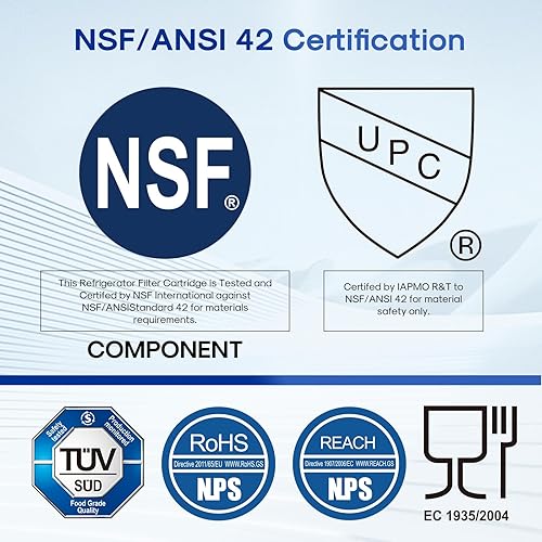 Miniatura 2 de ICEPURE Cartucho de filtro de agua de sedimentos de carbono CTO para toda la casa de 1 micrón, 2.5 x 10 pulgadas, compatible con DuPont WFPFC8002,