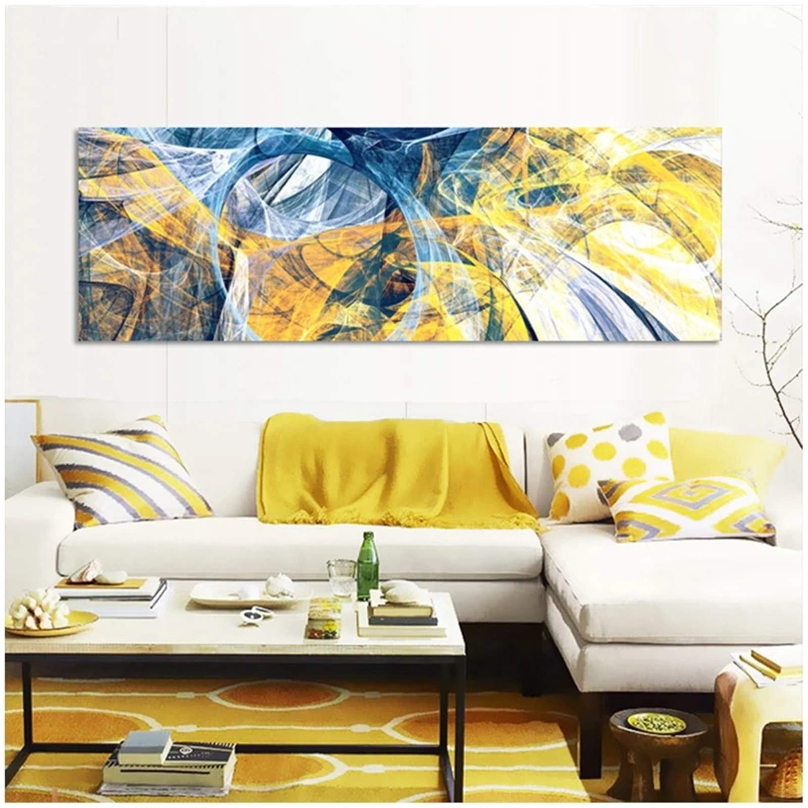Diamond Painting grand format 32x88 po art abstrait 5D