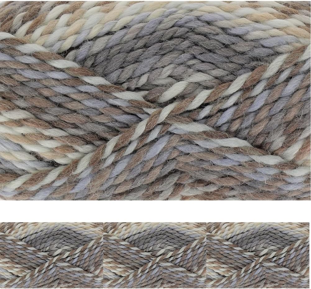 King Cole Explorer Super Chunky 100g (4309 MacGregor) (Pack of 4)