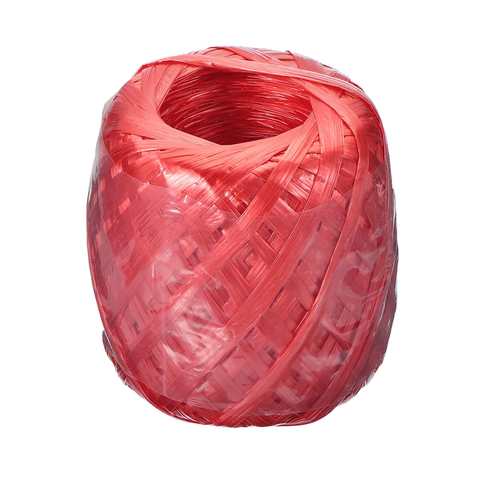 PATIKIL 180m/590Ft Polyester Nylon Plastic Rope, Twine Household Bundles Ropes Roll for Gardening Packing Crafting DIY Red