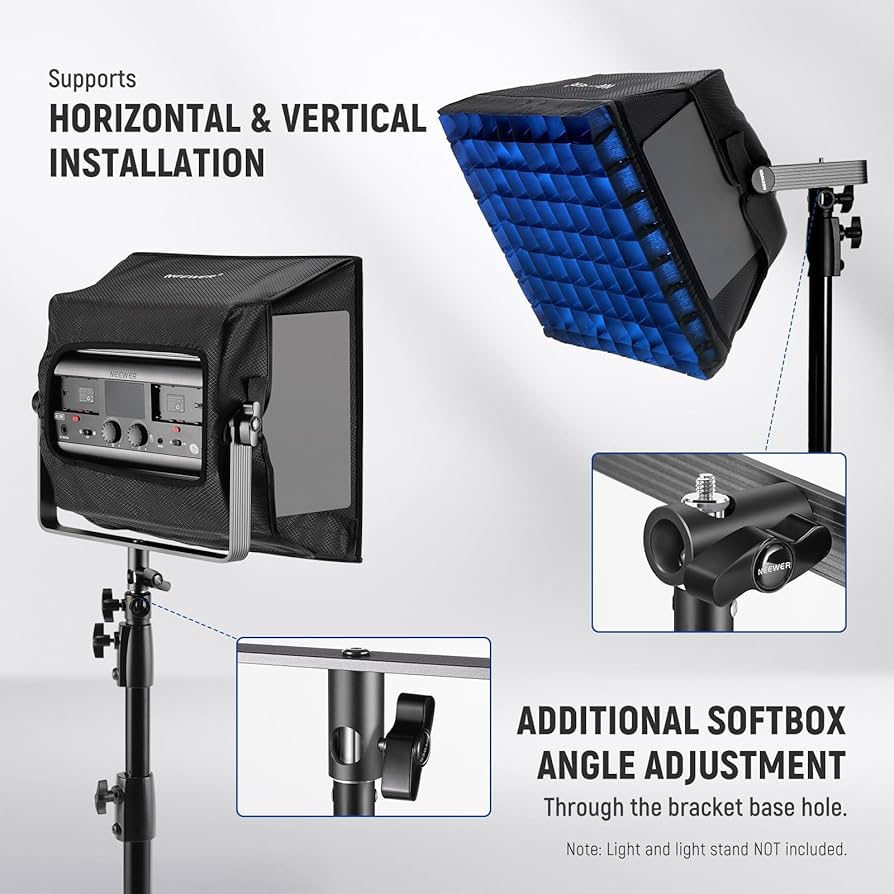 NEEWER RGB1200 本体+ソフトボックス Amazon.com : NEEWER Upgraded Softbox Diffuser for RGB1200