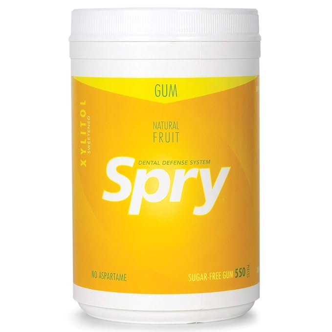 Chicle Spry Natural Xylitol, Pack 550 unidades, Surtido 3 Sabores miniatura 3