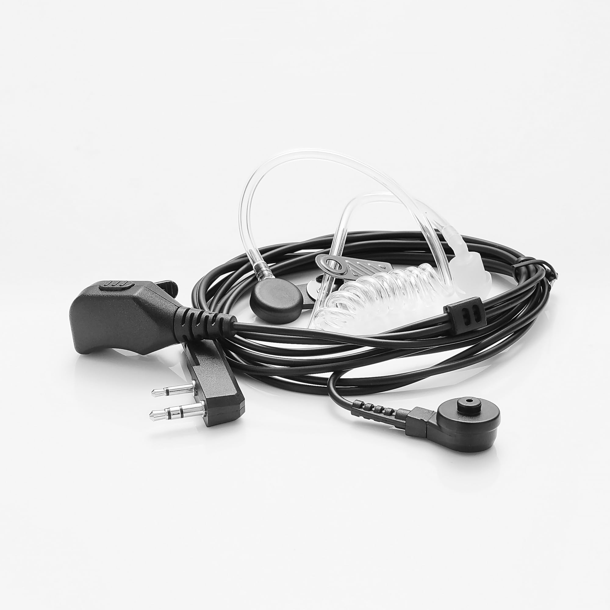 Amazon.com: 2-Wire K-Plug Earpiece Walkie Talkie Headset with Mic
