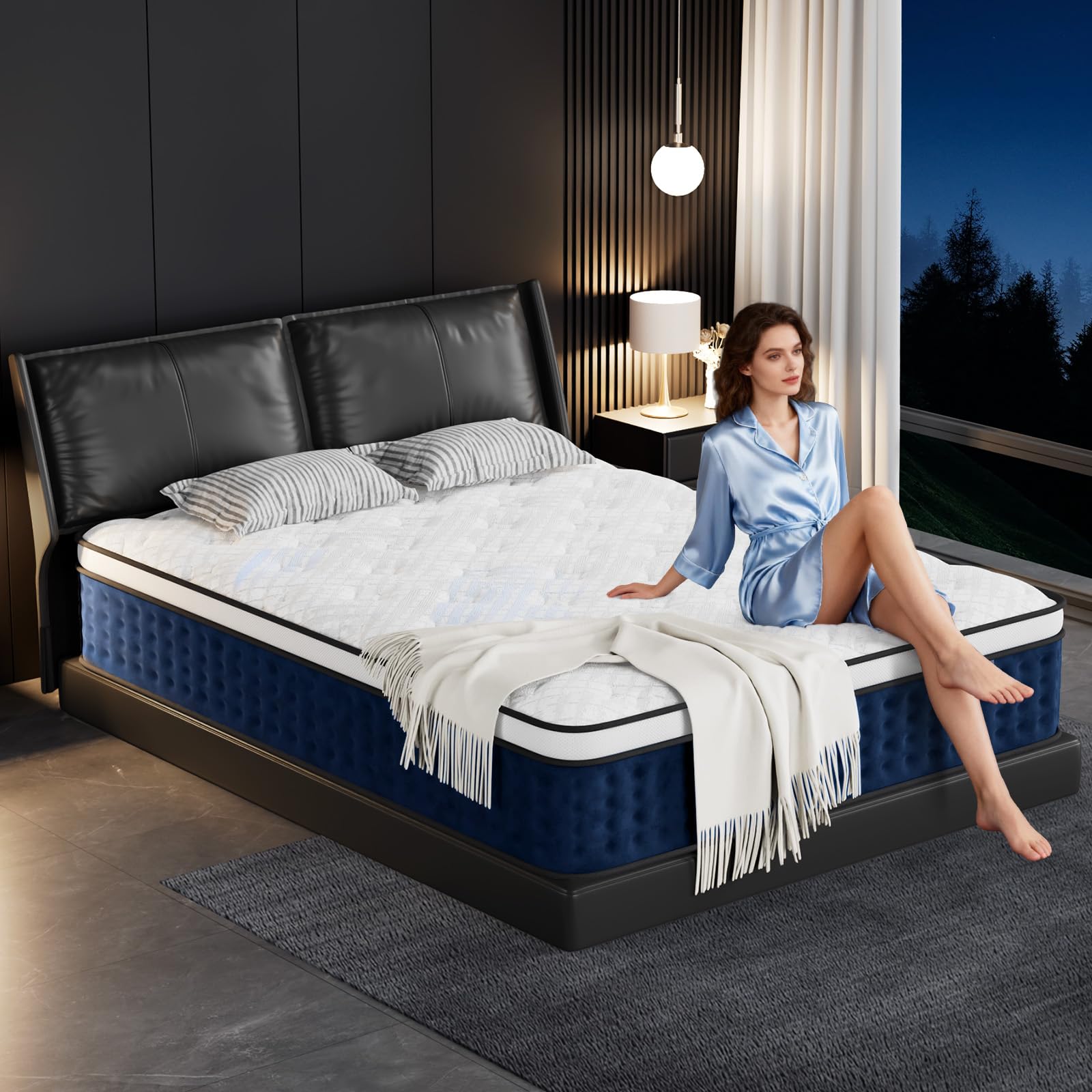 PUBPLON King Size Mattress 12 inch