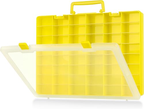 Miniatura 6 de MYMOON HOME Estuche de almacenamiento de plástico para juguetes compatible con minimarcas de juguetes coleccionistas, miniverse Shopkins, Real