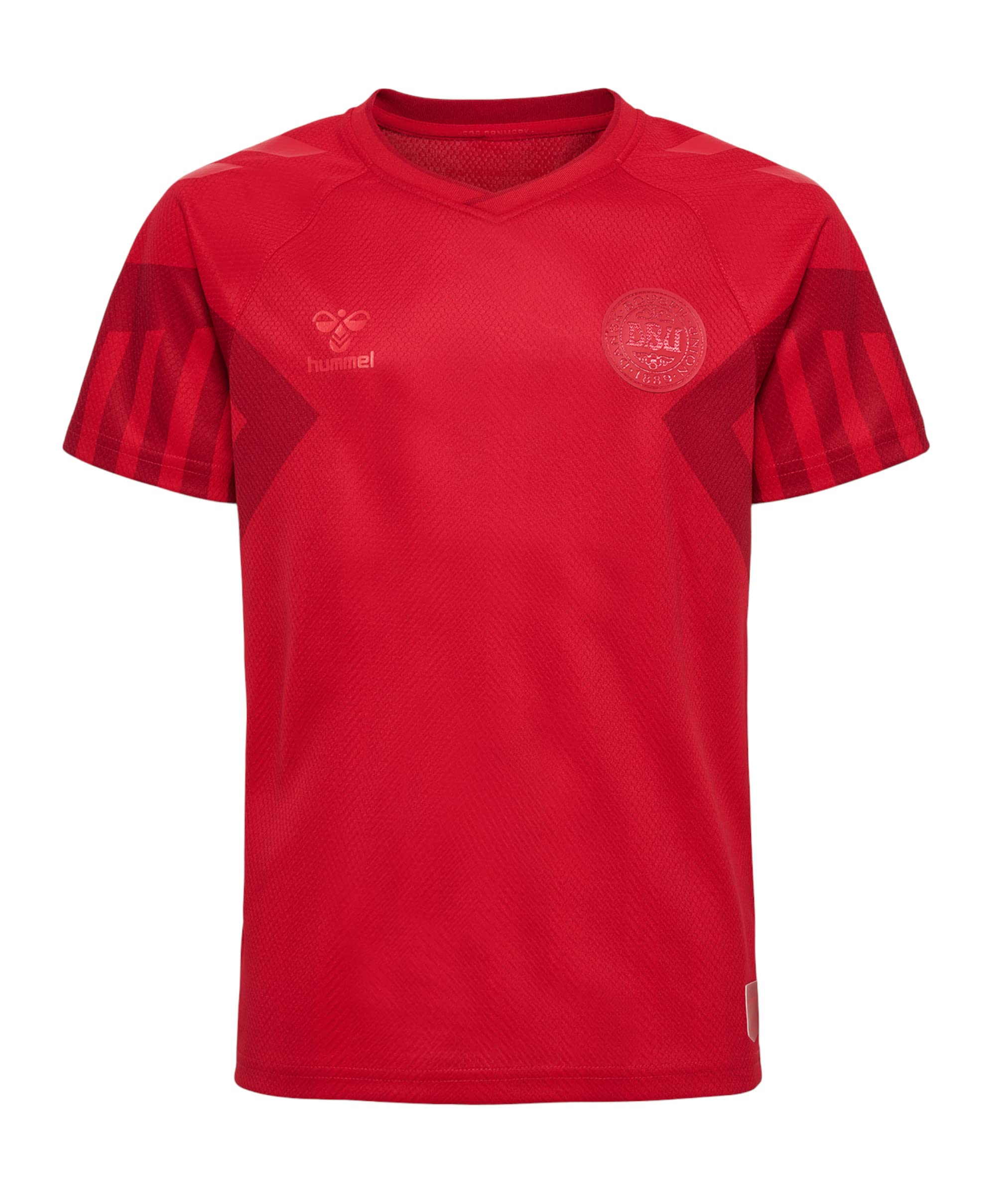 hummel Dinamarca - Camiseta para niños, diseño de la Copa Mundial 202