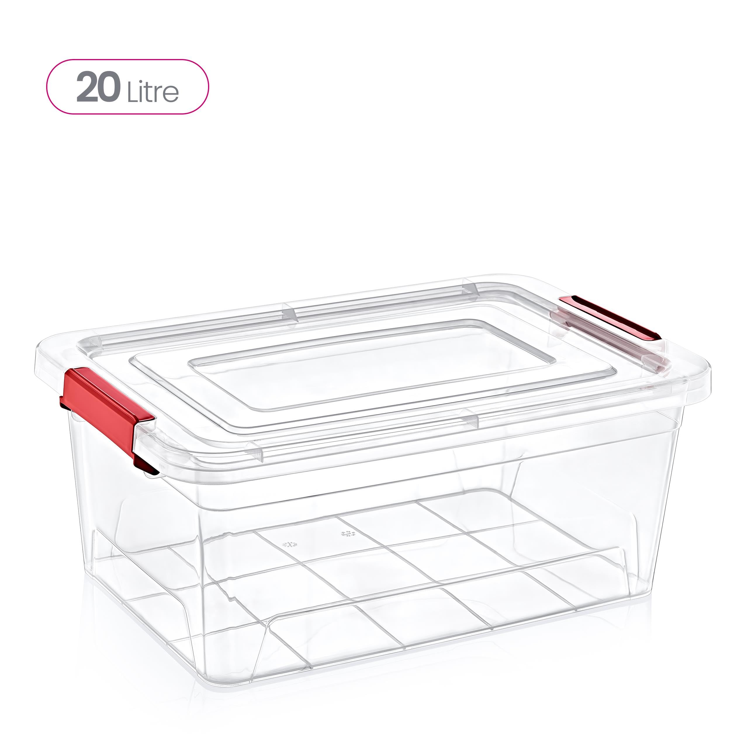 Smartware Smart Box Saklama Kabı 20 LT ŞEFFAF