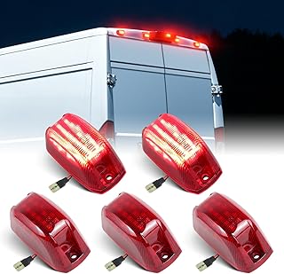 LED Rear Cab Roof Top Marker Lights for 2014-2024 Dodge Ram Promaster 1500