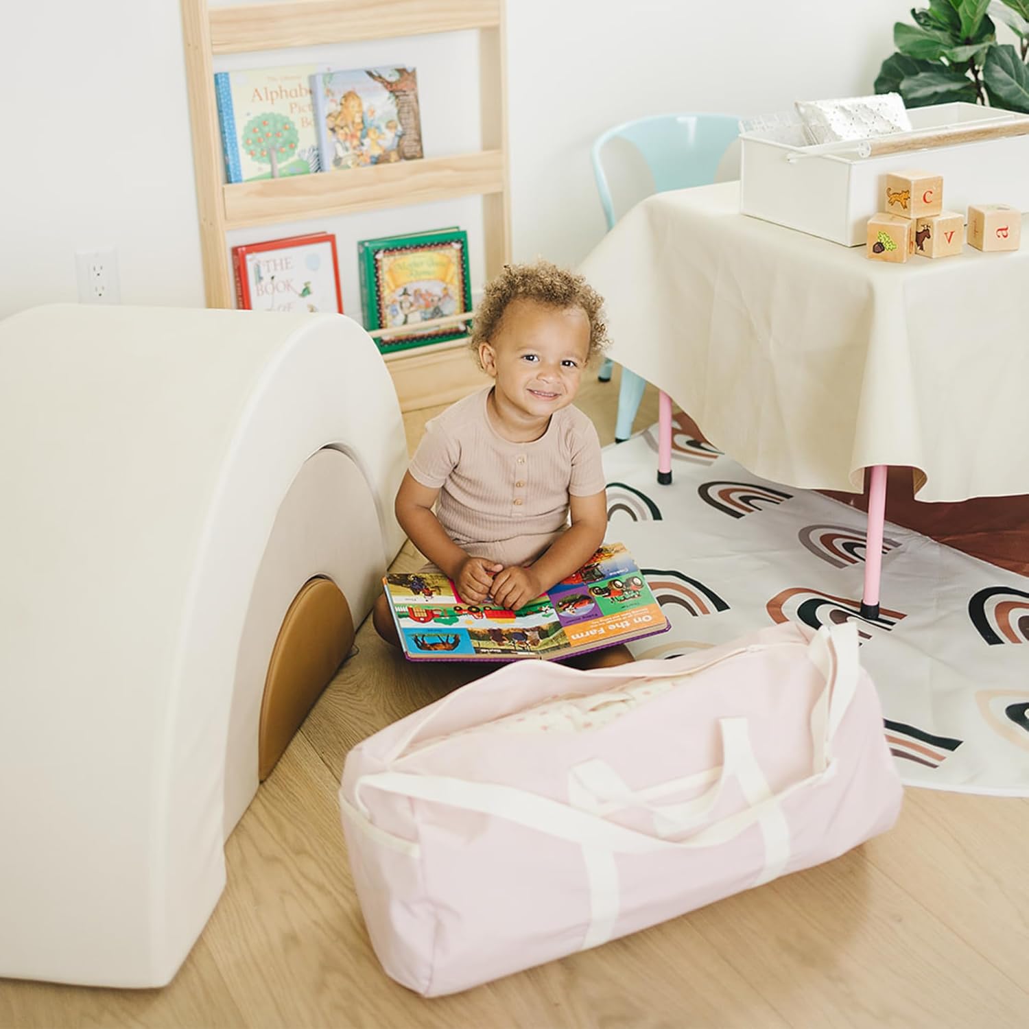 Toddler Waterproof Nap Mat Bag, Protective Nap Mat Carrying Bags for Kids Girls and Boys.
