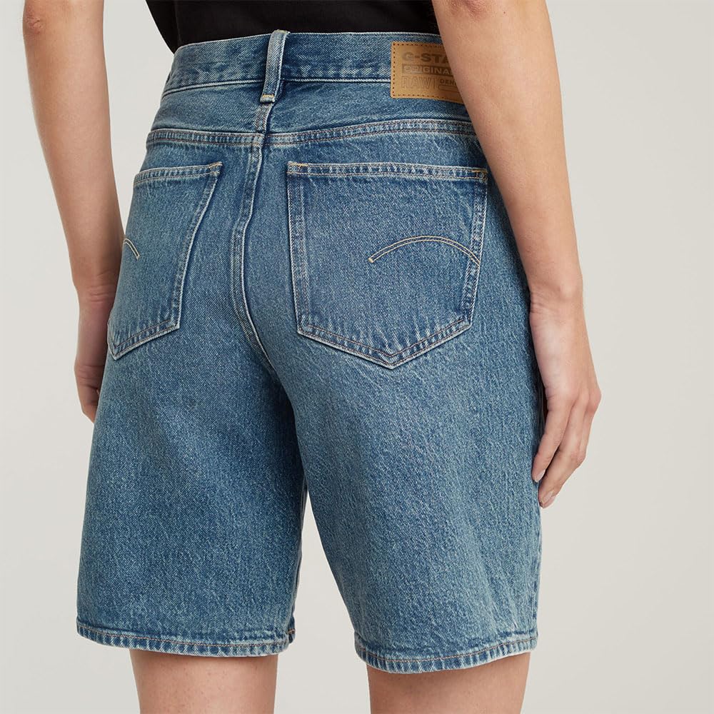 G-STAR Damen Viktoria Bermuda Shorts Clean Edge