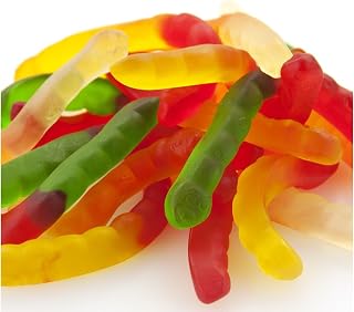 Beulah's Gummy Worms, 2 Pound Package, 80 Pieces of Candy