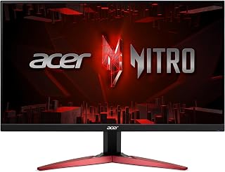 Acer Nitro 27" Full HD 1920 x 1080 PC Gaming Monitor | AMD FreeSync | Up to 100Hz Refresh | 1ms (VRB) | Two 2W Speakers | VESA Mountable | 2 x HDMI Ports 1.4 and 1 x VGA Port | KG271 Ebmiix,Black
