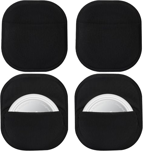 Mnyatr AirTag Sticky Holder Pouch 4 Pack