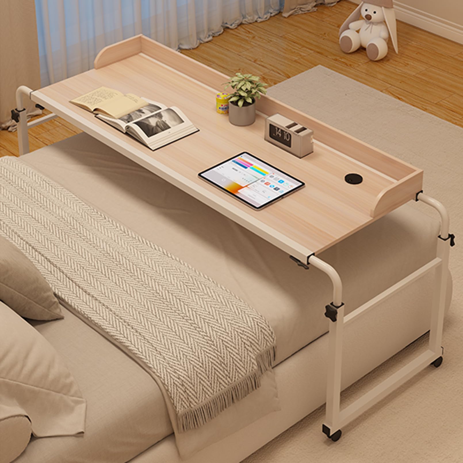 Bureau réglable pour ordinateur portable au-dessus du lit ou canapé