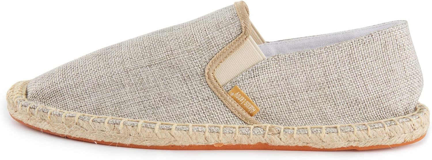Alexis Leroy Men's Fashion Casual Canvas Slip on Flat Espadrilles - Image 2