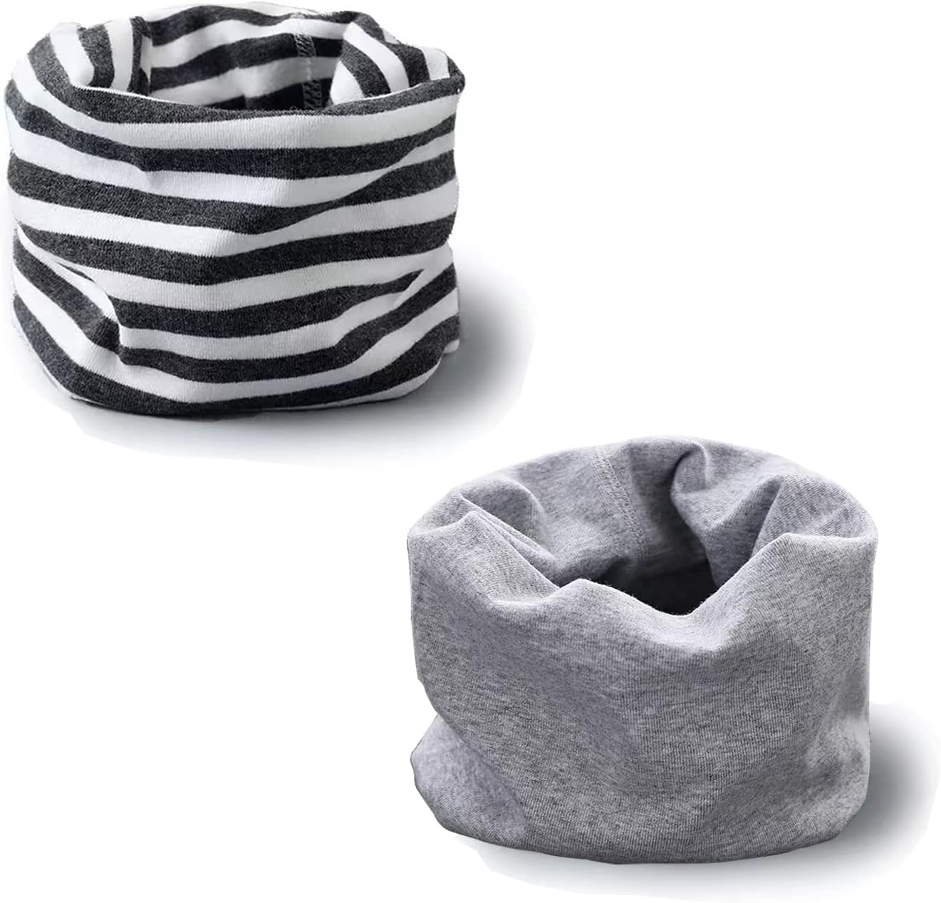 Sciarpa Scaldacollo Per Bambini Con Animali - Morbida Bandana Multiuso Beige - Foto 4