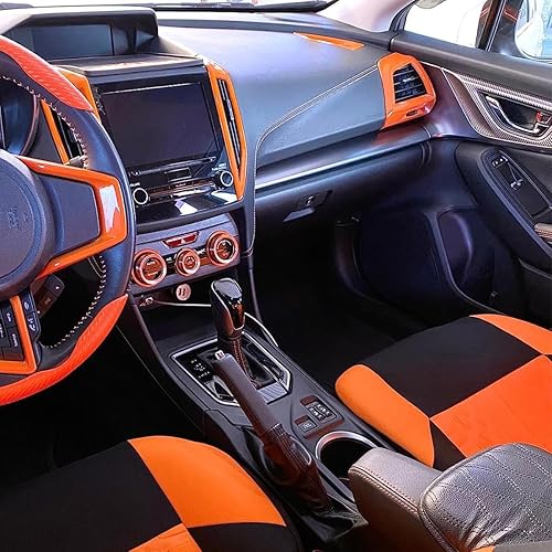 Miniatura 3 de Cubierta de salida de aire acondicionado frontal para Subaru Crosstrek Impreza Sport Limited Premium 2018 2019 2020 2021 2022, naranja