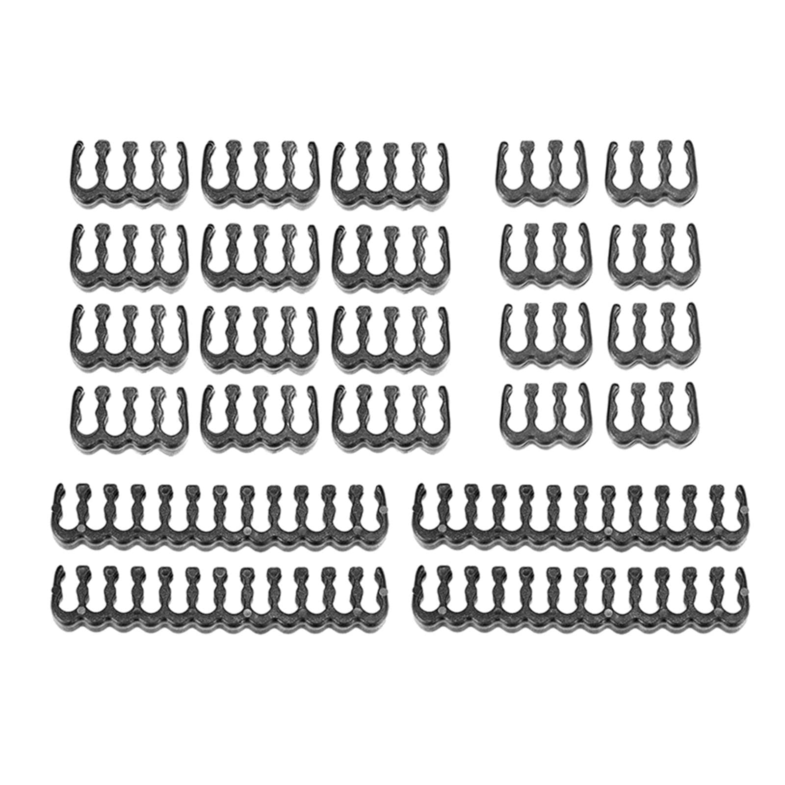 UJEAVETTE® 24Pieces 6/8/24 Pin Cable Combs Kit for 3-3.6Mm Pc Power Cables Black (B0BQ2YGQ1H) Amazon Price History, Amazon Price Tracker