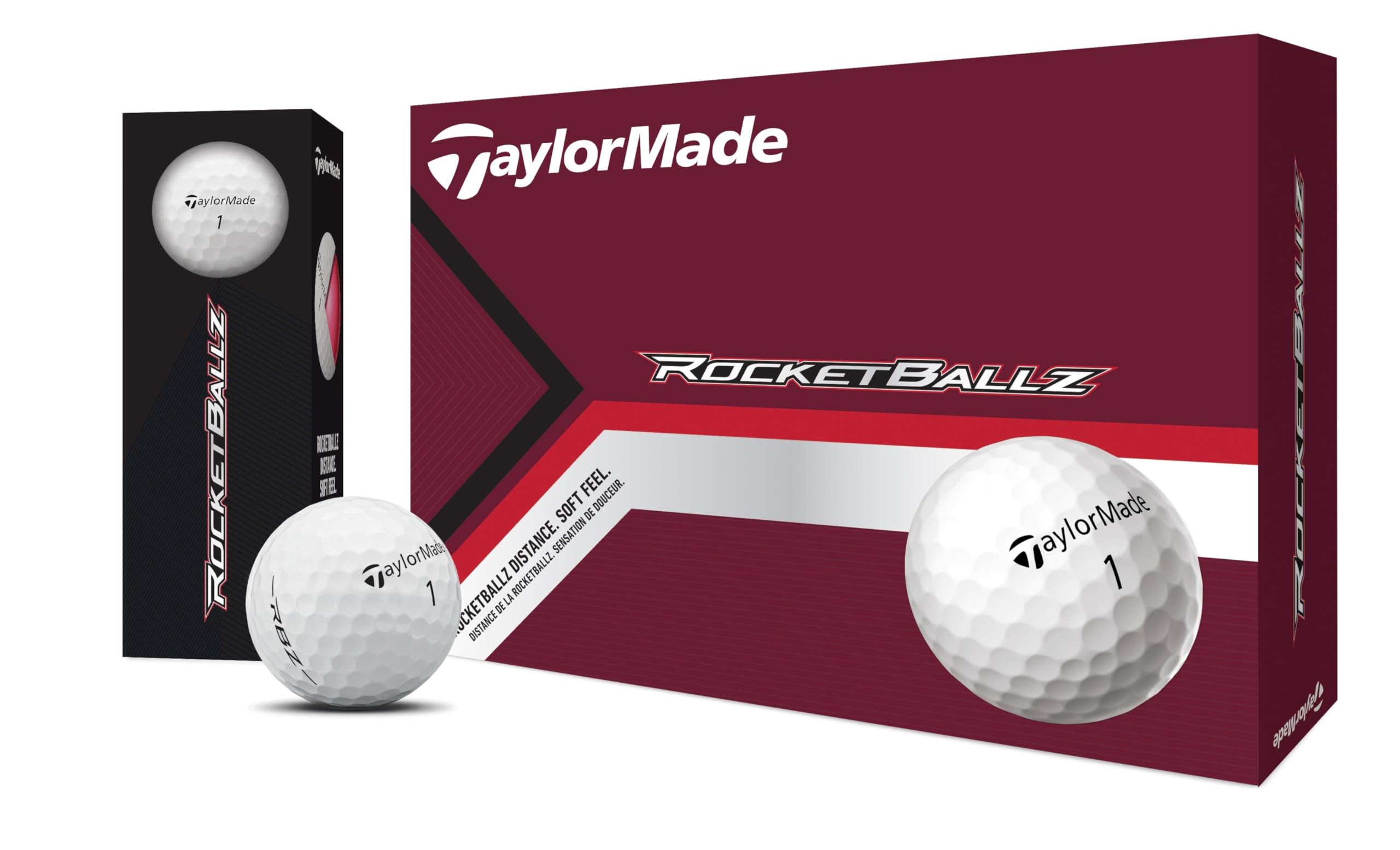 Taylormade Golf 2025 Rocketballz piłki golfowe 12bp