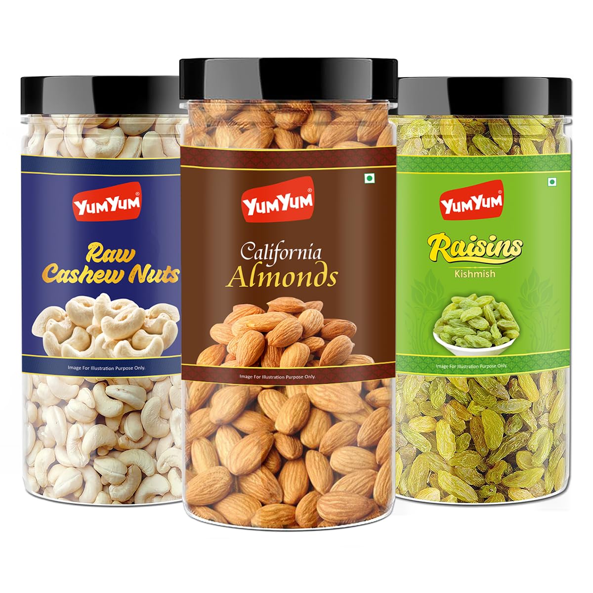 See full amazon price history chart for YUM YUM Premium Dry Fruits Combo Pack of 3 | California Almonds 500g, W320 Cashews 500g,Raisins 500g | Total 1.5 Kg | Healthy Dry Fruits Snacks | Kaju, Badam, Kismis Combo YUM YUM Premium Dry Fruits Combo Pack of 3 | California Almonds 500g, W320 Cashews 500g,Raisins 500g | Total 1.5 Kg | Healthy Dry Fruits Snacks | Kaju, Badam, Kismis Combo (B0957S62XK) Amazon Price History, Amazon Price Tracker