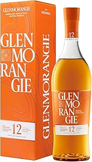 Glenmorangie The Original 12 Years Old Single Malt Scotch Whisky, 70cl, in Geschenkbox | 12 Jahre in Bourbonfässern gereift | Weich, elegant & harmonisch | Highland-Whisky