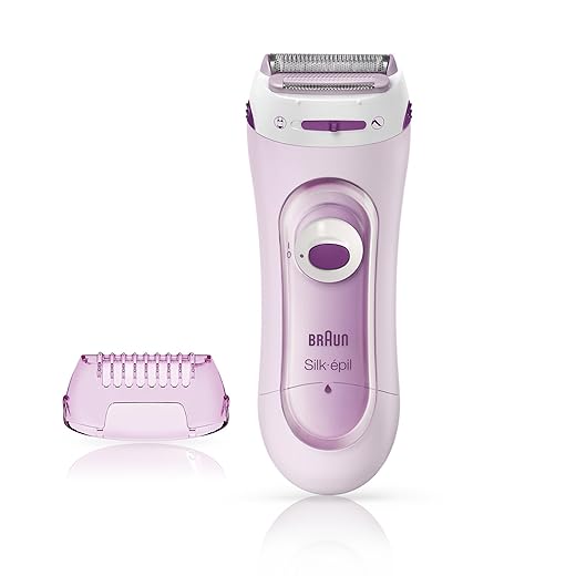 Braun 4210201192688 Braun Silk Epil Lady Shaver de 5–100 – Rasoir électrique et tondeuse sans fil Rose