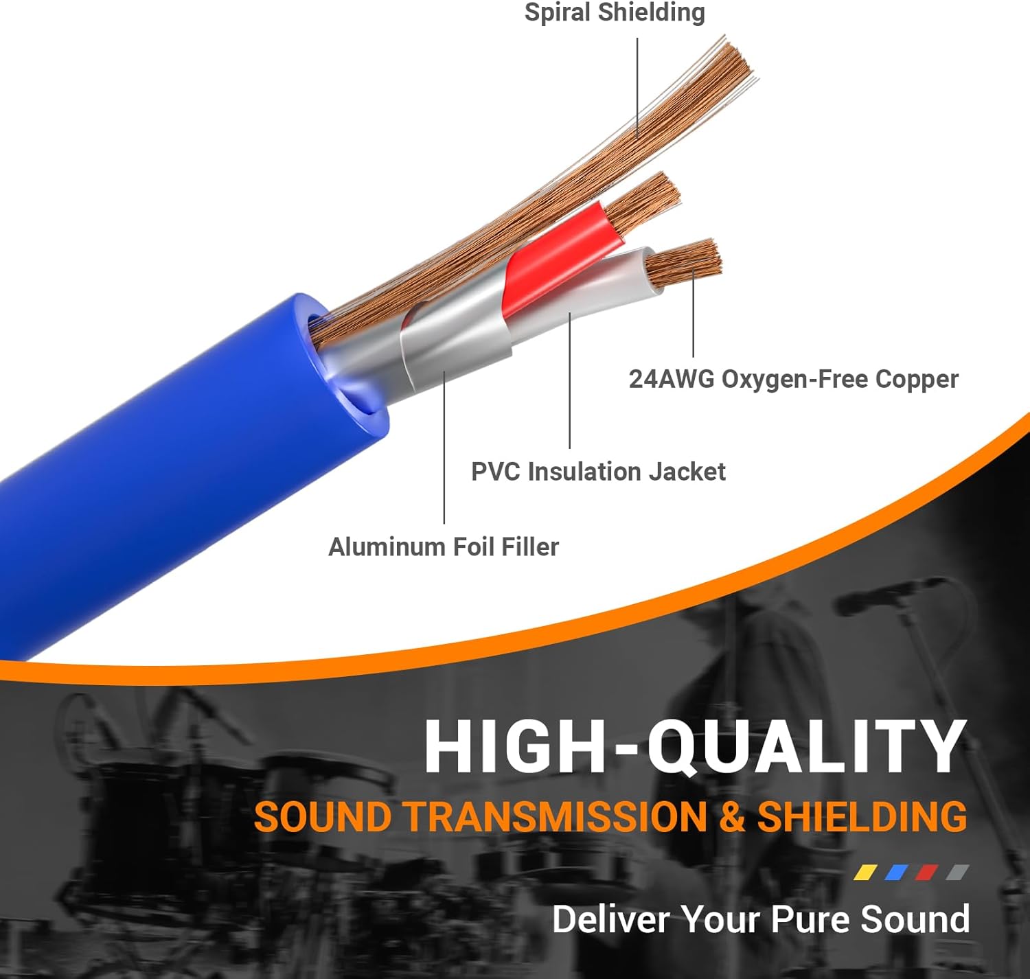 Phenyx Pro TRS Snake Cable Construction