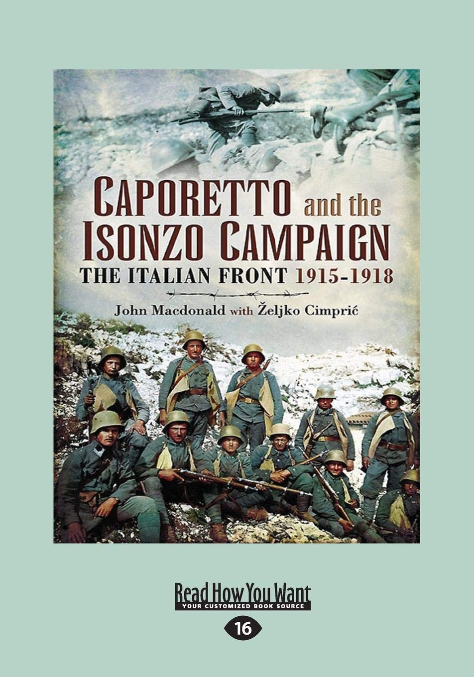 Caporetto and the Isonzo Campaign: The Italian Front 1915-1918