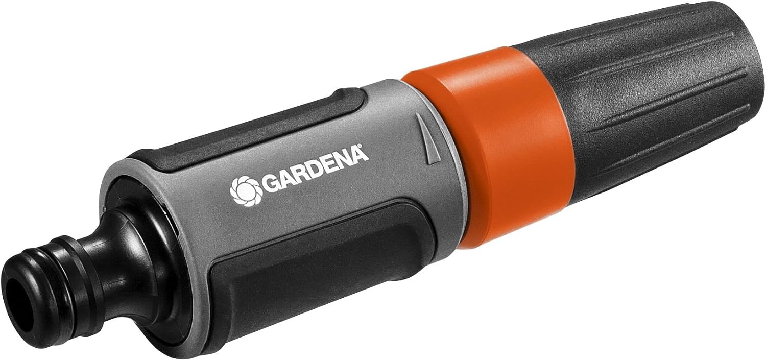 Gardena Basic Equipment Action: Connection Kit with Cleaning Syringe with Connectors for 13 mm (1/2 Inch) and 15 mm (5/8 Inch) Hoses (18295-32)